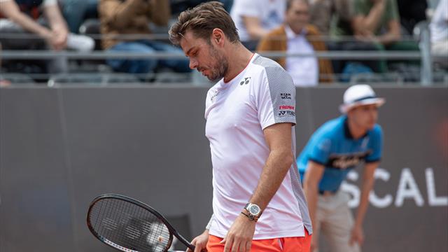 Wawrinka ne rassure pas avant Roland