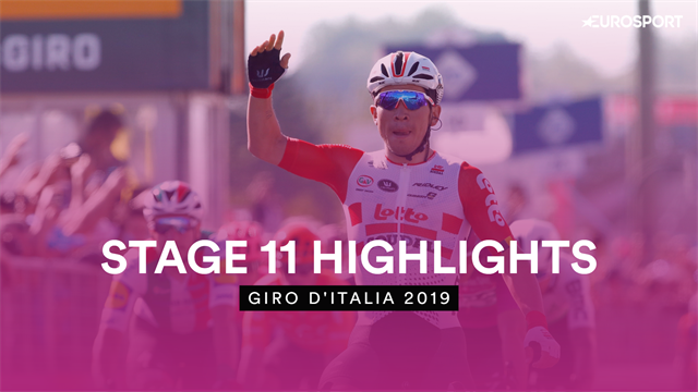 Highlights: Caleb Ewan cuts through headwind to win Highlights: Caleb Ewan cuts through headwind to win