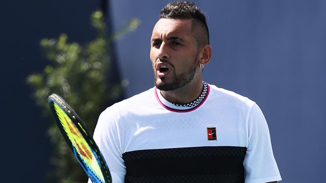 La última de Kyrgios: 'Espectáculo' marca de la casa y derrota ante Berrettini en Stuttgart
