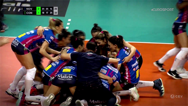 Revivez le parcours de Civitanova et Novara, vainqueurs de la Ligue des champions Revivez le parcours de Civitanova et Novara, vainqueurs de la Ligue des champions