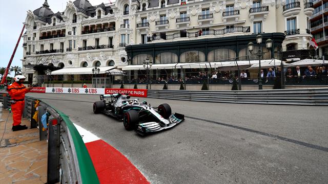 Hamilton and Bottas impress in Monaco second practice