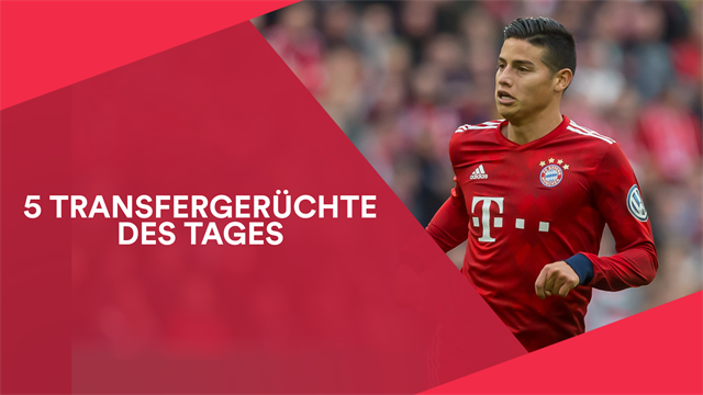 Drei Premier-League-Klubs sind scharf auf James Drei Premier-League-Klubs sind scharf auf James