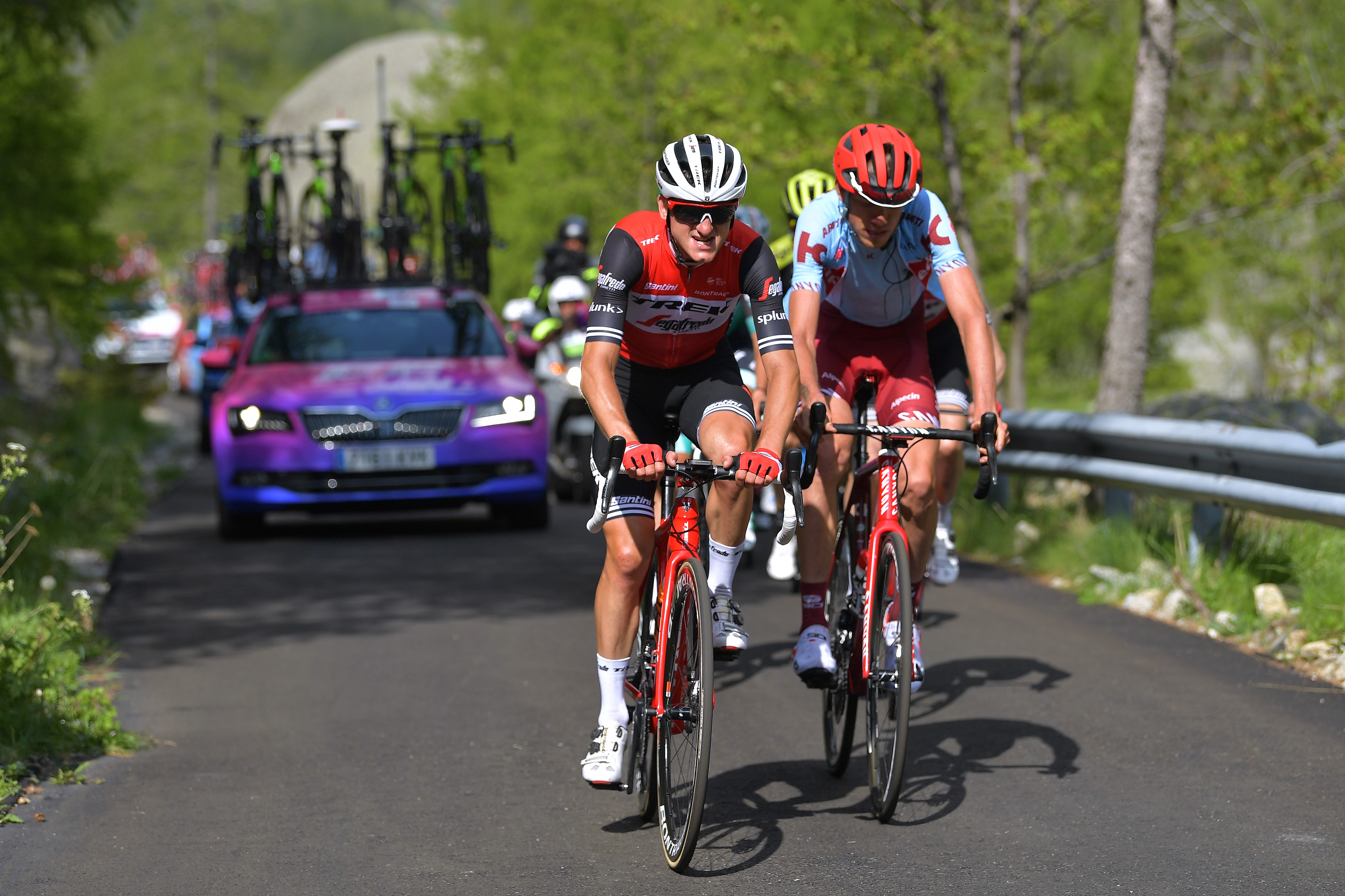 Giulio Ciccone ve Ilnur Zakarin