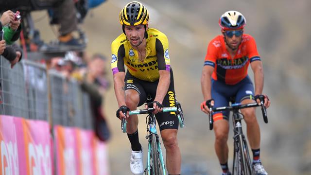 A tort ou à raison, Roglic a fait de Nibali son unique rival