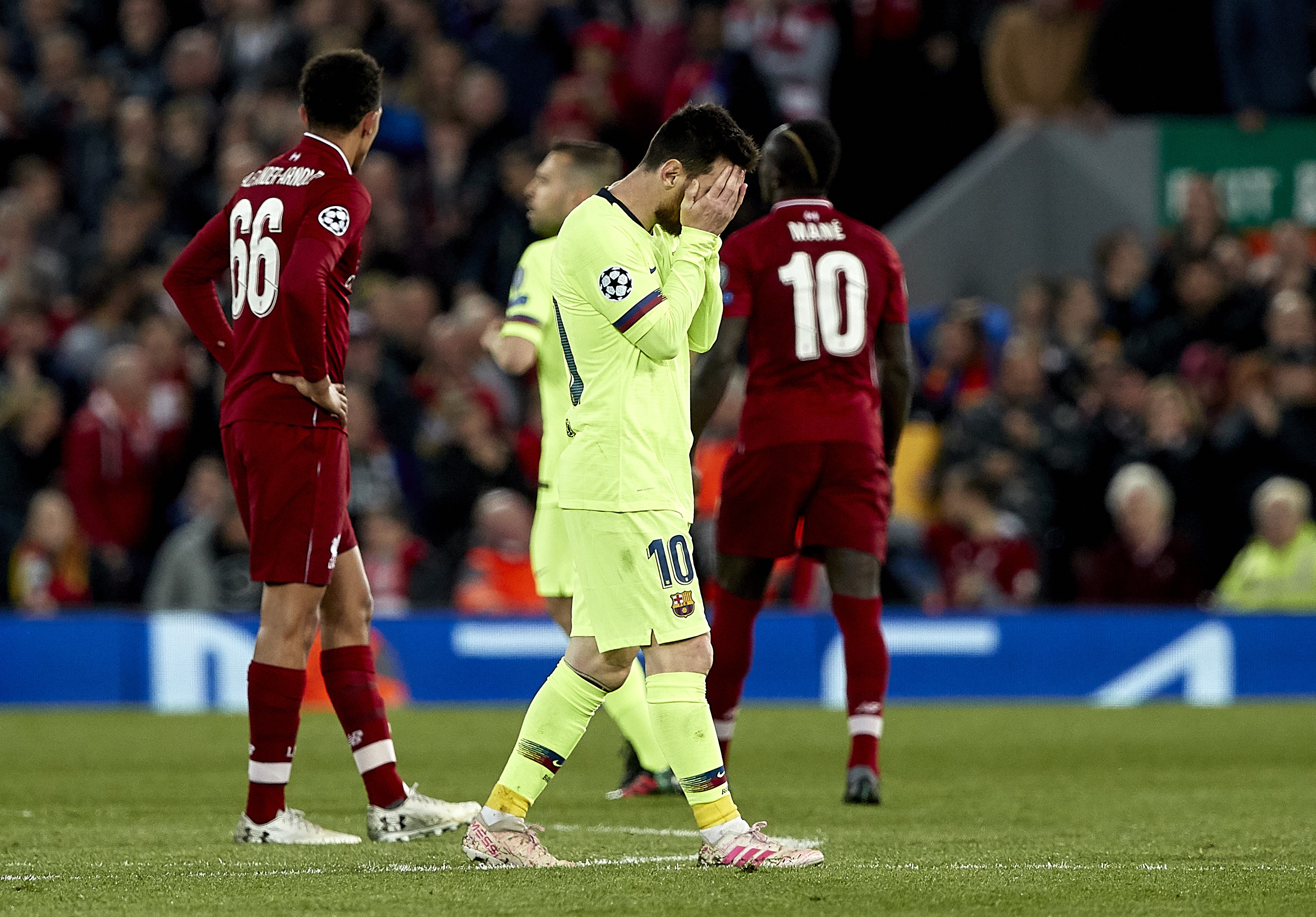 Lionel Messi à Liverpool