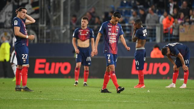 Le cauchemar pour Caen, un sursis pour Dijon