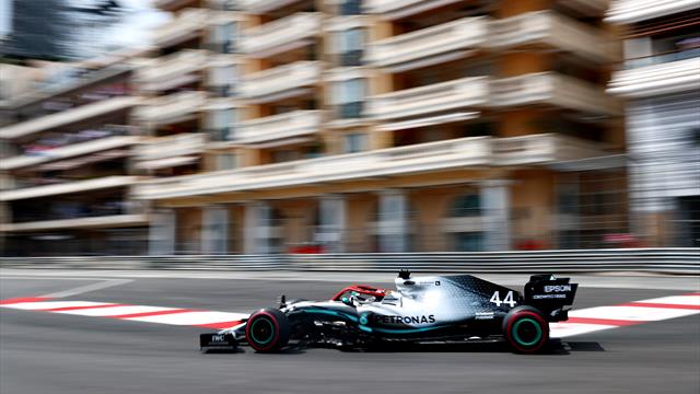 Hamiton en pole, Ferrari à la peine