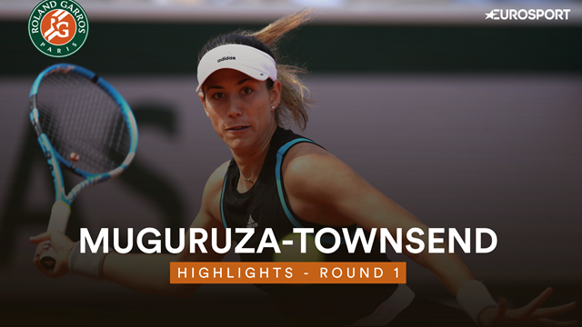 Muguruza - Townsend : les temps forts Muguruza - Townsend : les temps forts