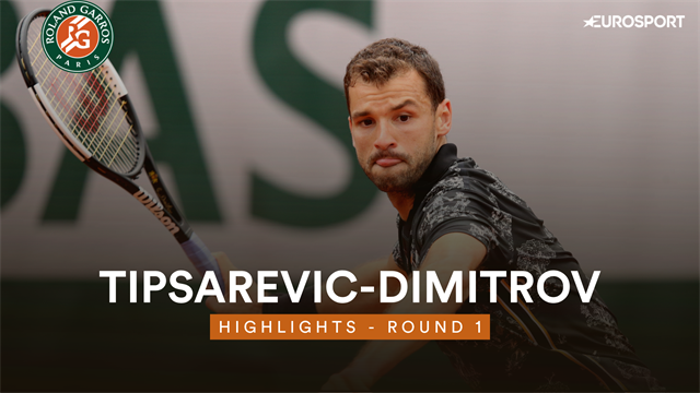 Pour le premier thriller de la quinzaine, c'est Dimitrov qui s'en sort Pour le premier thriller de la quinzaine, c'est Dimitrov qui s'en sort