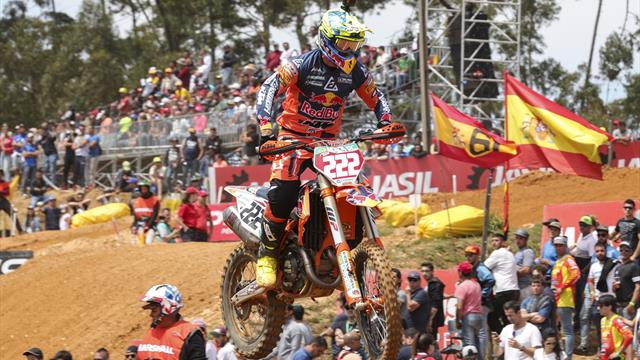 Gajser makes it back-to-back wins in France Gajser makes it back-to-back wins in France
