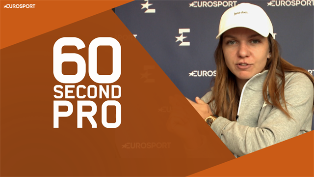 60 Second Pro: Halep reveals secrets to two-handed backhand 60 Second Pro: Halep reveals secrets to two-handed backhand
