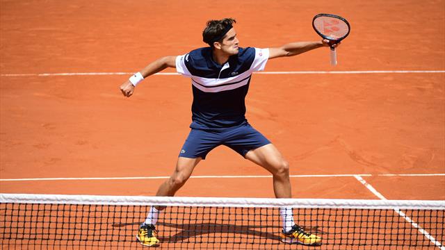 Promis, Herbert n'a pas voulu imiter Mahut : "Je n'ai pas fait exprès d'être mené deux sets zéro !"