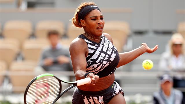 Après une frayeur, Serena a déroulé