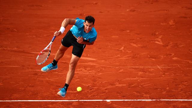 Thiem a 60 secondes pour vous expliquer... le service kické Thiem a 60 secondes pour vous expliquer... le service kické