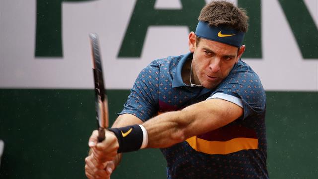 Mal parti, Del Potro a bien réagi