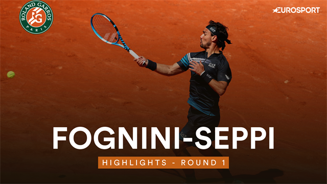 Un set lâché mais une belle entrée : l'artiste Fognini répond présent Un set lâché mais une belle entrée : l'artiste Fognini répond présent