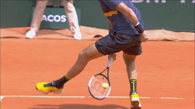 Volée amortie, tweener et plongeon : Jarry et Del Potro ont enflammé le Lenglen Volée amortie, tweener et plongeon : Jarry et Del Potro ont enflammé le Lenglen