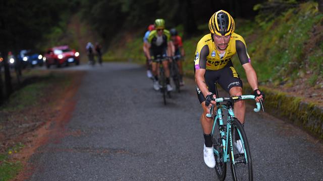 Classement général : Carapaz tient bon, Roglic passe derrière Nibali