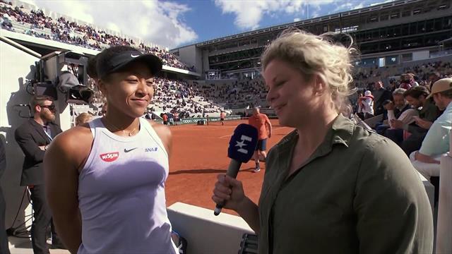 Osaka hangs on as Williams, Djokovic win