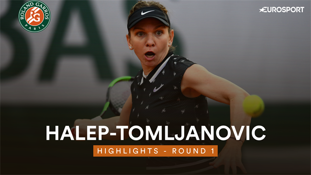 Un début en trombe, du relâchement dans le deuxième set, mais ça passe pour Halep Un début en trombe, du relâchement dans le deuxième set, mais ça passe pour Halep