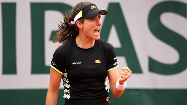 Konta battles past Davis to claim second French Open win