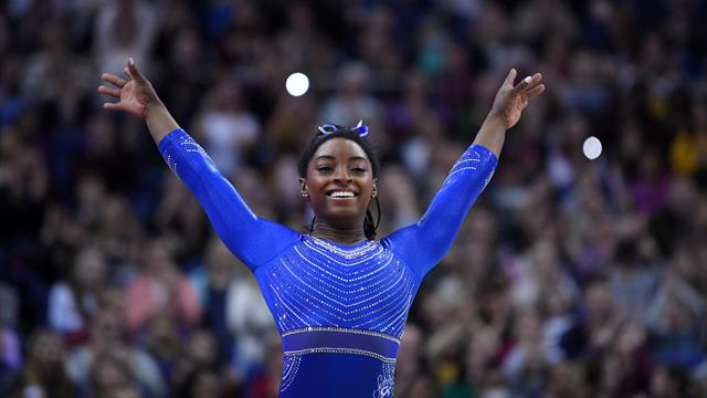 Simone Biles, față în față cu istoria la Campionatele Mondiale de Gimnastică. Ce șanse are România