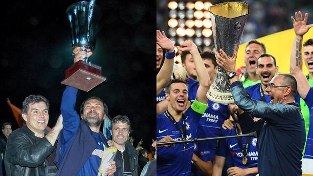 Dalla Coppa Italia Serie D all'Europa League col Chelsea: che viaggio, Maurizio Sarri! Dalla Coppa Italia Serie D all'Europa League col Chelsea: che viaggio, Maurizio Sarri!
