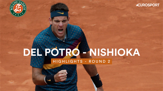 Del Potro - Nishioka : les temps forts Del Potro - Nishioka : les temps forts