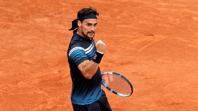 Le film de la journée : Fognini passe avant la nuit, pas Keys