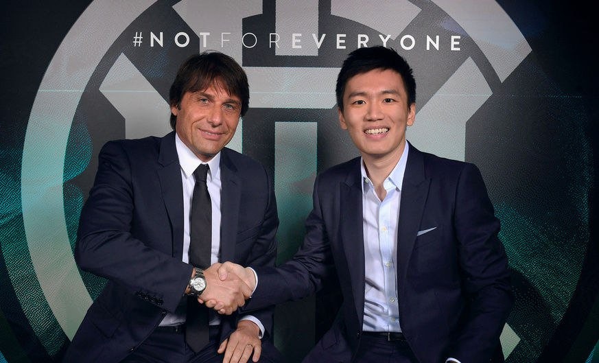 Antonio Conte & Steven Zhang (Inter)