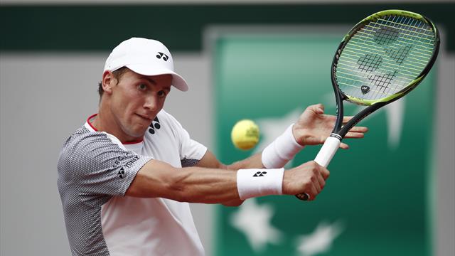 Ruud yppet seg mot tennislegenden i dramatisk sistesett