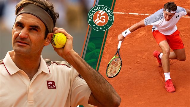Highlights: Roger Federer kørte henover sagesløs nordmand i tre set Highlights: Roger Federer kørte henover sagesløs nordmand i tre set