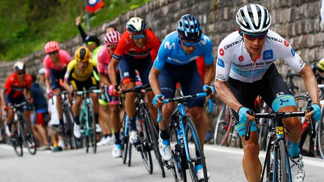 Giro de Italia 2019: El brutal ataque de Superman López y que sentenció a Nibali y Roglic Giro de Italia 2019: El brutal ataque de Superman López y que sentenció a Nibali y Roglic