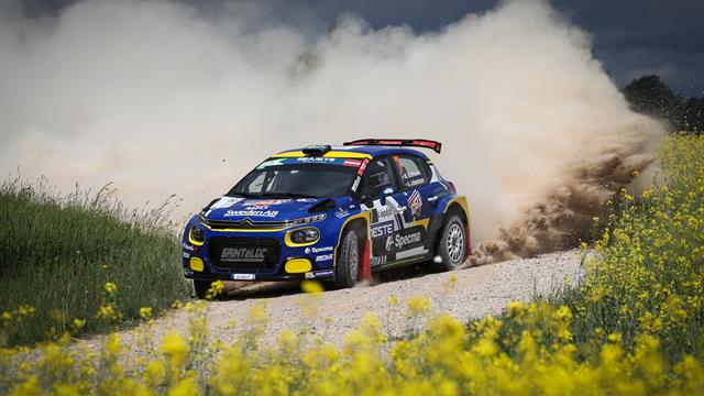 Une moment “sympa” à 160 km/h pour Adielsson en ERC