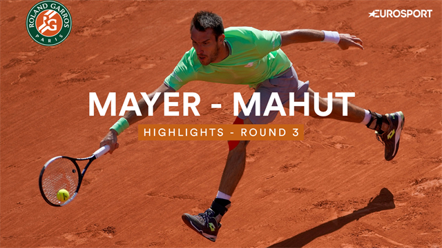 Roland Garros: Hoogtepunten - Mahut vs Mayer Roland Garros: Hoogtepunten - Mahut vs Mayer