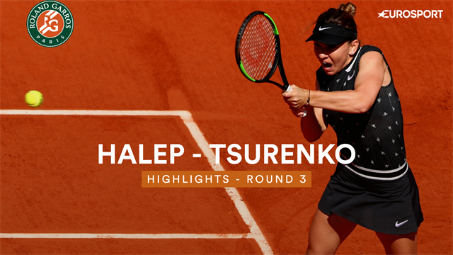 Halep in no-time klaar met Tsurenko Halep in no-time klaar met Tsurenko