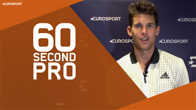 60 Second Pro: Dominic Thiem on the perfect kick serve 60 Second Pro: Dominic Thiem on the perfect kick serve