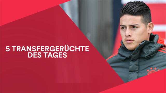 Abschied von Bayern rückt näher: James findet angeblich neuen Klub Abschied von Bayern rückt näher: James findet angeblich neuen Klub