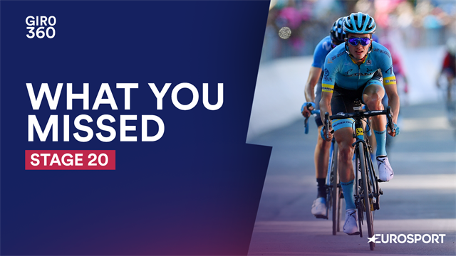 Giro d'Italia 2019 - What you missed in Stage 20 Giro d'Italia 2019 - What you missed in Stage 20