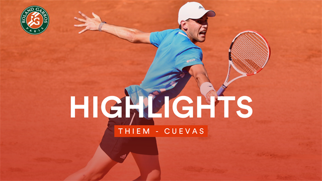 Achtelfinale erreicht: Thiem trotzt Cuevas und der Sonne Achtelfinale erreicht: Thiem trotzt Cuevas und der Sonne