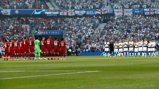 La final de la Liga de Campeones homenajea a Reyes