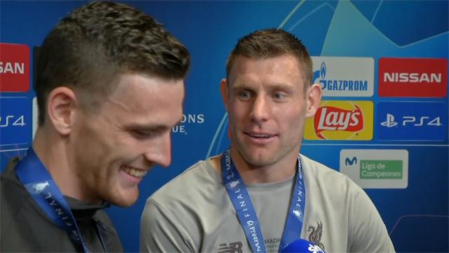 'Beer beer beer!' - Milner and Robertson on celebration plans 'Beer beer beer!' - Milner and Robertson on celebration plans