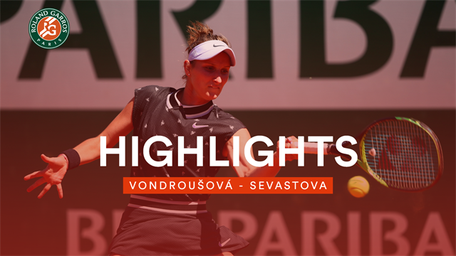 Vondrousova sorgt für Überraschung gegen Sevastova Vondrousova sorgt für Überraschung gegen Sevastova