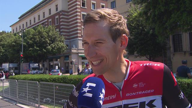 Bauke Mollema over de laaste rit van de Giro Bauke Mollema over de laaste rit van de Giro