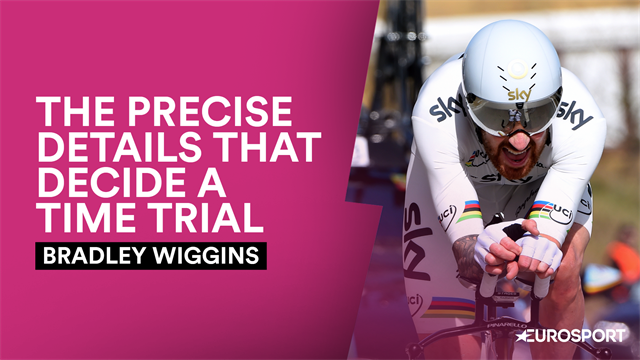 Bradley Wiggins explains the precise details between winning and losing a time trial Bradley Wiggins explains the precise details between winning and losing a time trial