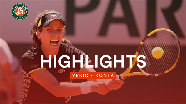 So machte Konta ihr erstes French-Open-Viertelfinale klar So machte Konta ihr erstes French-Open-Viertelfinale klar