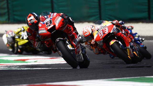 Pour sa première, Petrucci a dompté Marquez et Dovizioso