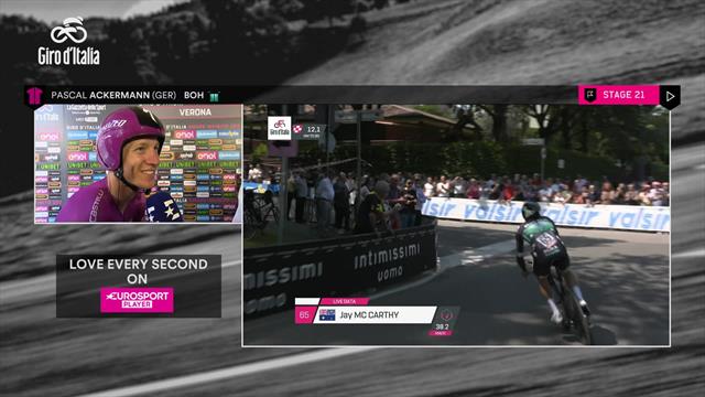 Giro de Italia 2019, Ackermann: "Necesito lanzadores para el esprint y protectores para la montaña" Giro de Italia 2019, Ackermann: "Necesito lanzadores para el esprint y protectores para la montaña"