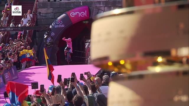 Giro de Italia 2019: Los mejores momentos de la contrarreloj en la que Carapaz tocó la gloria Giro de Italia 2019: Los mejores momentos de la contrarreloj en la que Carapaz tocó la gloria