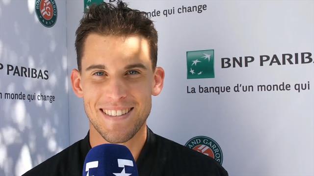 Thiem scherzt über PK-Vorfall: "Hatte auch positive Auswirkungen"